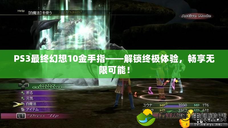 PS3最終幻想10金手指——解鎖終極體驗，暢享無限可能！