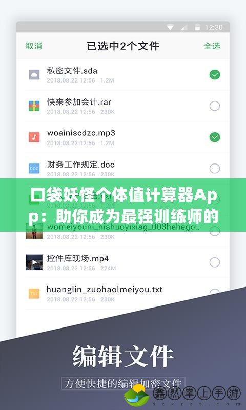 口袋妖怪個(gè)體值計(jì)算器App：助你成為最強(qiáng)訓(xùn)練師的秘密武器