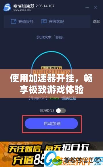 使用加速器開掛，暢享極致游戲體驗(yàn)