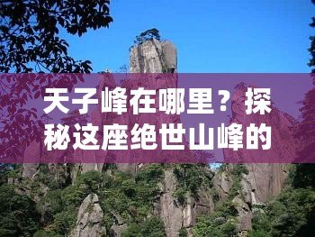 天子峰在哪里？探秘這座絕世山峰的魅力所在