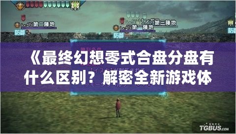 《最終幻想零式合盤分盤有什么區(qū)別？解密全新游戲體驗》