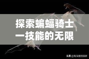 探索蝙蝠騎士一技能的無限可能：從新手到高手的進(jìn)階指南