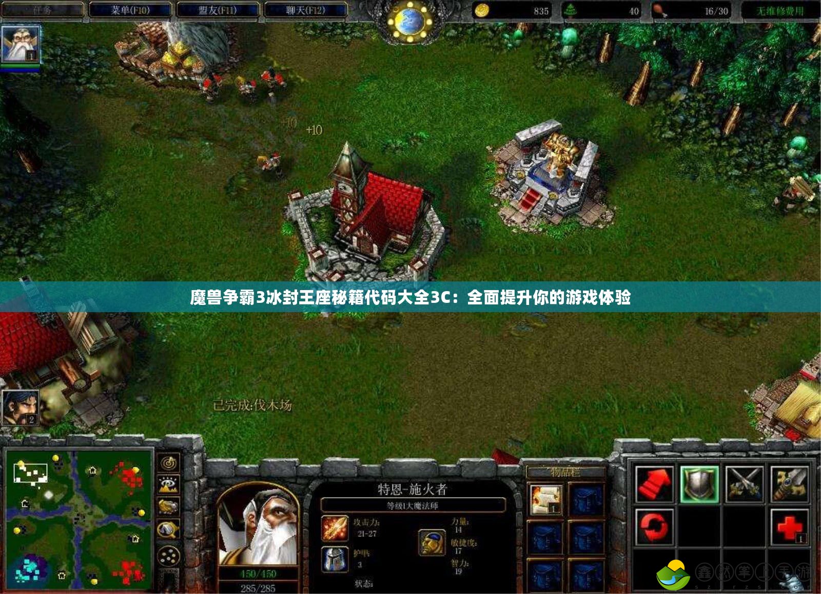 魔獸爭霸3冰封王座秘籍代碼大全3C：全面提升你的游戲體驗