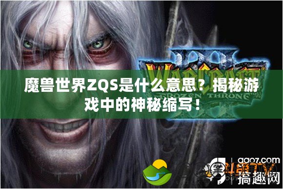 魔獸世界ZQS是什么意思？揭秘游戲中的神秘縮寫！