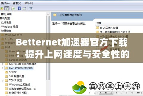 Betternet加速器官方下載：提升上網(wǎng)速度與安全性的最佳選擇