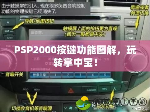 PSP2000按鍵功能圖解，玩轉(zhuǎn)掌中寶！